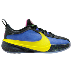 Boys' Grade School - Nike Freak 5 SE - Blue/Yellow/Pink