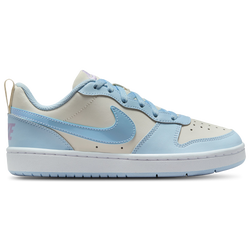 Girls' Grade School - Nike Court Borough 2 Low Recraft  - Soft Pearl/Multi