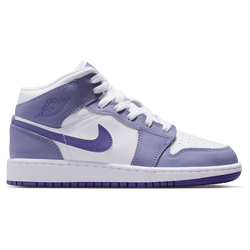 Garçons, Scolaire - Jordan Air Jordan 1 à mi-cheville - Mauve/Mauve