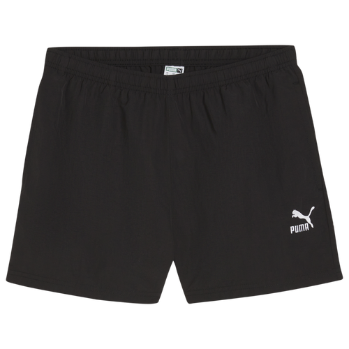 

PUMA Womens PUMA Classics A-Line Shorts - Womens Black Size M