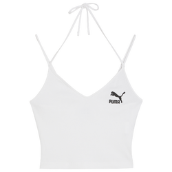 Women's - PUMA Classics Ribbed Crop - Puma White