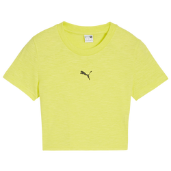 Women's - PUMA Dare to Baby T-Shirt - Lime Sheen