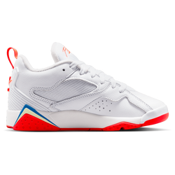 Boys' Grade School - Jordan MVP 92 - White/Red/Gray