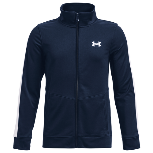 

Boys Under Armour Under Armour Pennant Full-Zip Jacket - Boys' Grade School Academy/White Size L