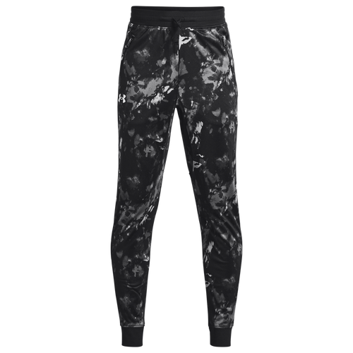 Under Armour Boys   Pennant Pants In Black/white