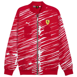 Men's - PUMA Joshua Vides For Scuderia Ferrari Race Jacket - Rosso Corsa