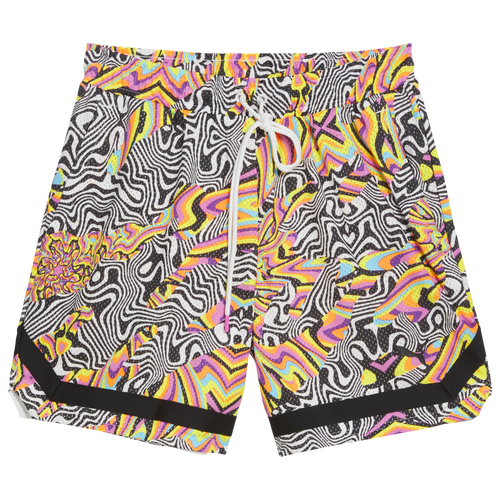 Puma Mens  Melo Dexters Lab Printed Shorts In White/black