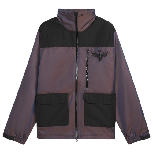 MENS - PUMA Melo Iridescent Woven Jacket - Purple