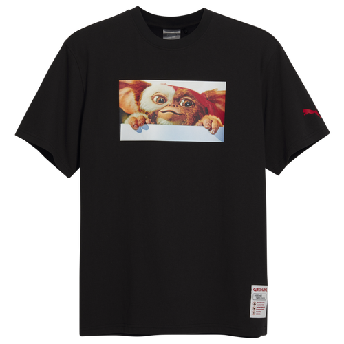 

PUMA Mens PUMA Gremlins T-Shirt - Mens Red/Black Size M