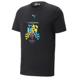Men's - PUMA SF Miami Race 23 T-Shirt - Puma Black/Multi