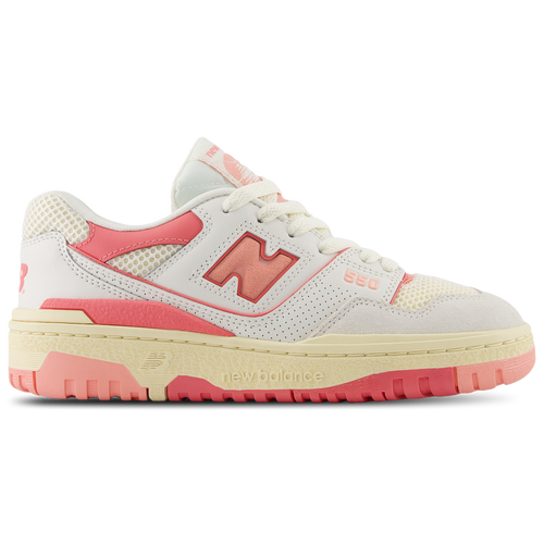 New Balance Girls 550 Girls Grade School Shoes Pink White Tan Size 05.5