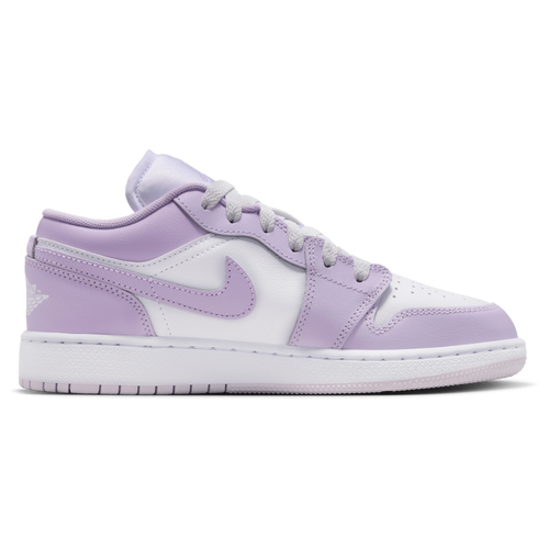 Jordan AJ 1 Low - Jordan White/Barely Grape