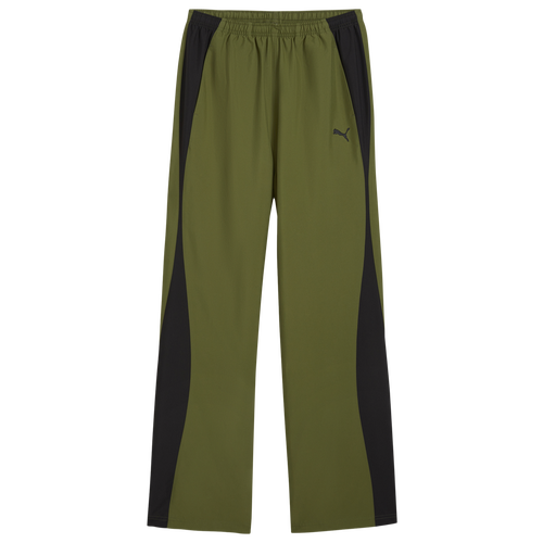 

PUMA Womens PUMA Dare to Relaxed Parachute Pants - Womens Olive Green Size S