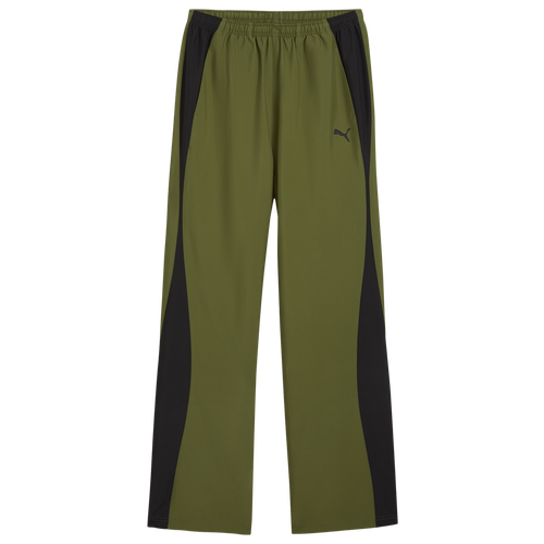 

PUMA Womens PUMA Dare to Relaxed Parachute Pants - Womens Olive Green Size M