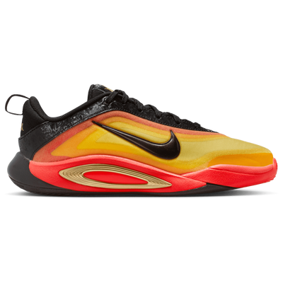Nike Grade School Pearls - BLACK/ORANGE/RED