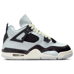 Boys' Grade School - Jordan Air Jordan 4 Retro - Grey/Gold/Black