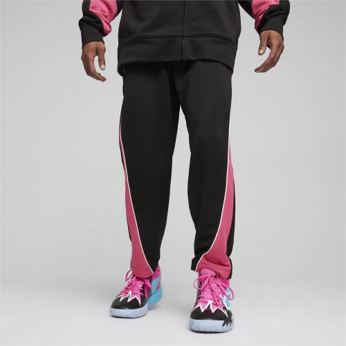 

PUMA Mens PUMA Scoot x NL T-73 Pants - Mens Black/Pink Size XL