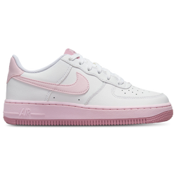 Boys' Grade School - Nike Air Force 1 - Elemental Pink/White/Pink Foam