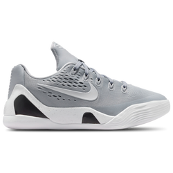 Boys' Grade School - Nike Kobe IX EM  - Wolf Grey/White