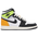 Jordan Retro 1 High OG - Boys' Grade School White/Black/Volt