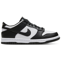 Boys' Grade School - Nike Dunk Low  - White/Black