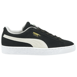 Boys' Grade School - PUMA Suede Classic XXI - Black/White