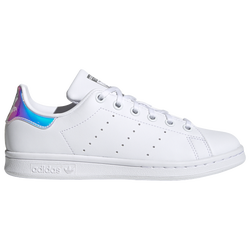 Girls' Grade School - adidas Originals Stan Smith - White/Iridescent