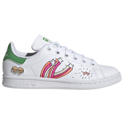 Girls' Grade School - adidas Originals Stan Smith - White/Multi