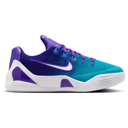 Boys' Grade School - Nike Kobe IX Low EM  - Fierce Purple/Blue Lagoon/White
