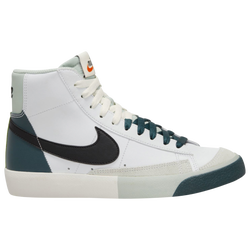 Boys' Grade School - Nike Blazer Mid '77 SE - White/Black/Green