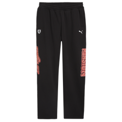 Men's - PUMA Ferrari Race Neon Energy Pants - Black/Multi