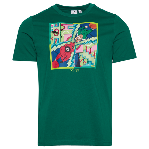 【PUMA】イカゲーム SQUID GAME Tシャツ PUMA X SQUID GAME Graphic T-Shirt | Foot Locker