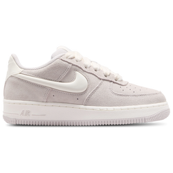 Boys' Grade School - Nike Air Force 1 LV8  - Grey/White