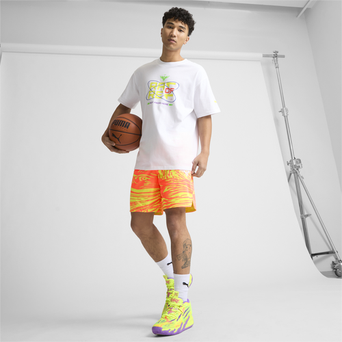 MENS - PUMA Melo Spark T-Shirt - Multi/White