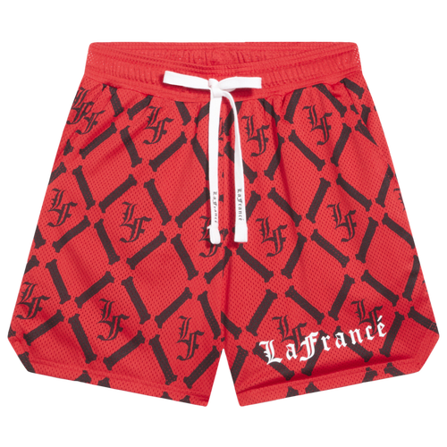 

PUMA Mens PUMA Hoops X LF Mesh Short - Mens Red Size XXL