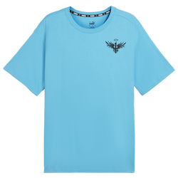 Men's - PUMA MELO 1Love T-Shirt II - Bright Aqua