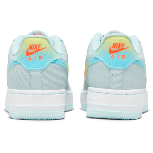 Blue and orange nike air force 1 best sale