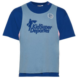 Men's - PUMA Hoops x KidSuper T-Shirt - Blue/Blue