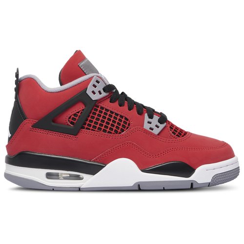 BOYS - Jordan Retro 4 - Red/White Grey