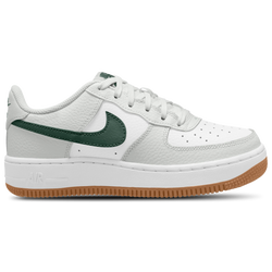 Garçons, Scolaire - Nike Air Force 1 Colors - Blanc/Poussière de photon/Sapin