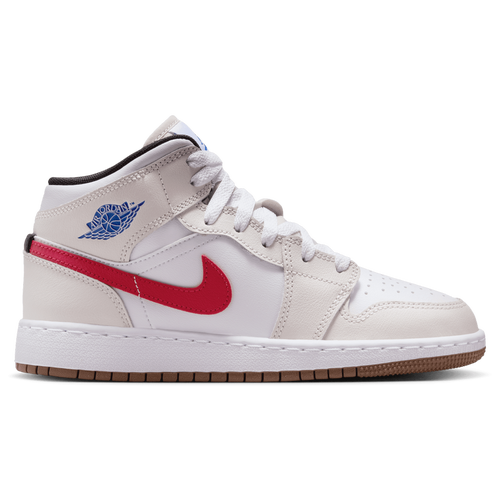 MENS - Jordan AJ 1 Mid - White/Sail Phantom