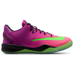 Boys' Grade School - Nike Kobe 8 Jelly  - Pink Flash/Red Plum/Electric Green
