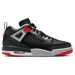 Boys' Grade School - Jordan Spizike Low  - Gym Red/Black/Wolf Grey