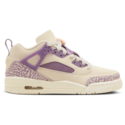 Girls' Grade School - Jordan Spizike Low  - Light Brown/Crimson Tint