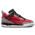 Jordan Spizike à tige basse - Garçons, Scolaire Noir/Rouge/Gris
