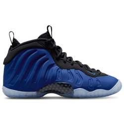 Boys' Grade School - Nike Little Posite One  - Black/Gum/Royal