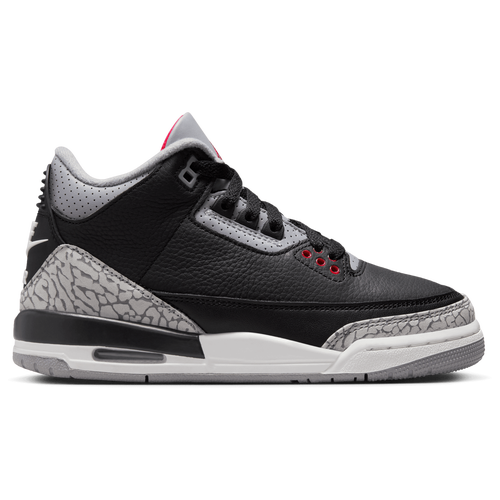 Jordan 3 Retro GS Black Fire Red Cement Grey