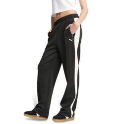 Women's - PUMA T7 ALWAYS ON STRAIGHT TRACK PANTS - Puma Black