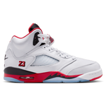 White/Black/Fire Red