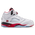 Jordan Air Jordan 5 Retro OG  - Boys' Grade School White/Black/Fire Red